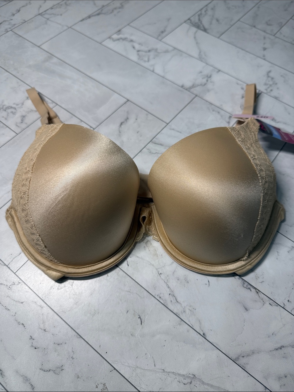 MaidenForm Lace Push-up Bra Nude 34D